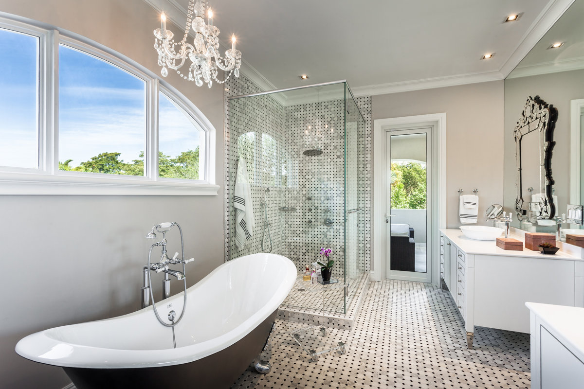 Glam Bathroom Design Photo by KIS Interior Design, Inc.